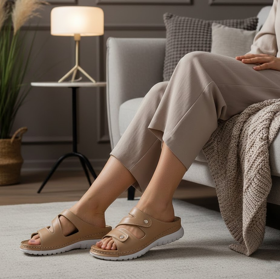 خرید آنلاین دمپایی طبی زنانه سیمرغ مدل یلدا کد 78